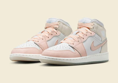 Air Jordan 1 Mid GS "Flamingo"