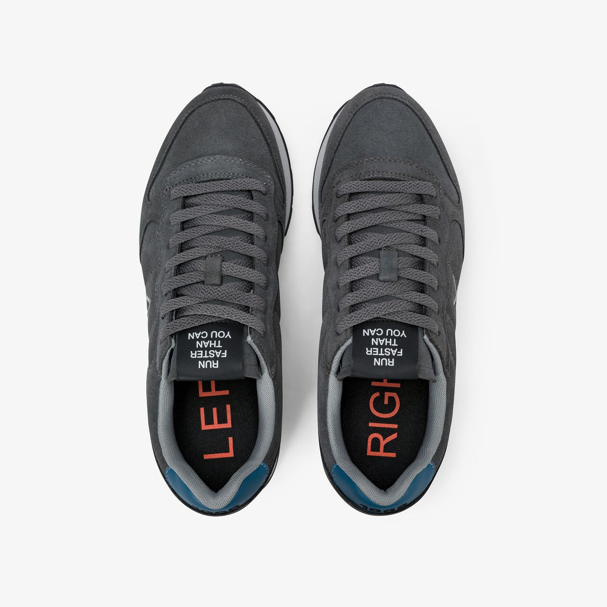 Sneaker Tom in suede grigio scuro