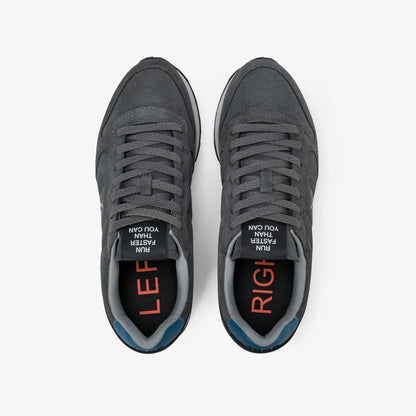 Sneaker Tom in suede grigio scuro