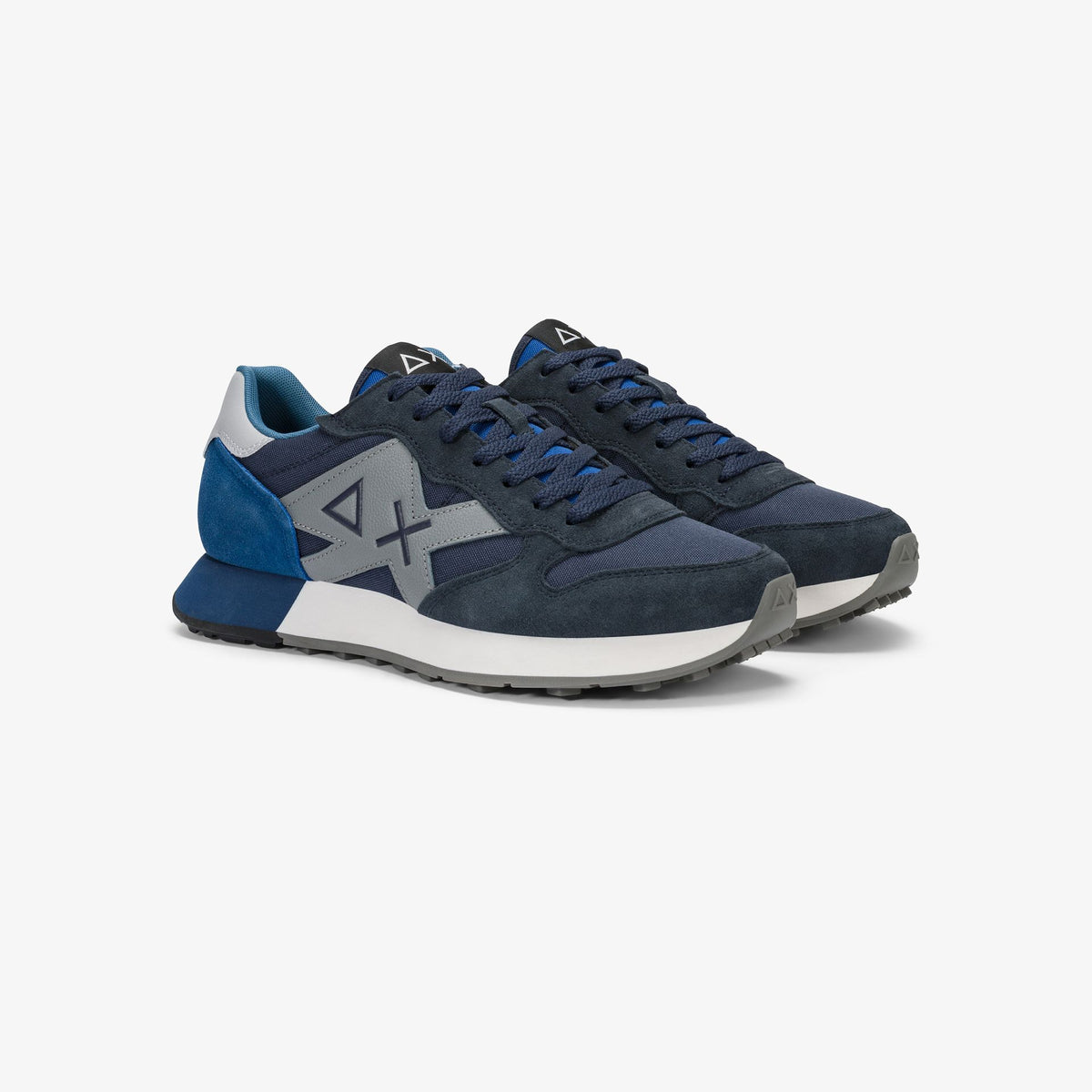Sneaker Jaki 2.0 Solid in suede e nylon navy blue