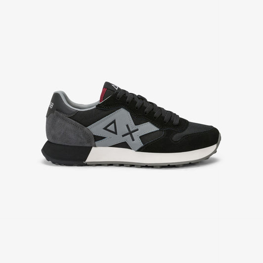 Sneaker Jaki 2.0 Solid in suede e nylon nero