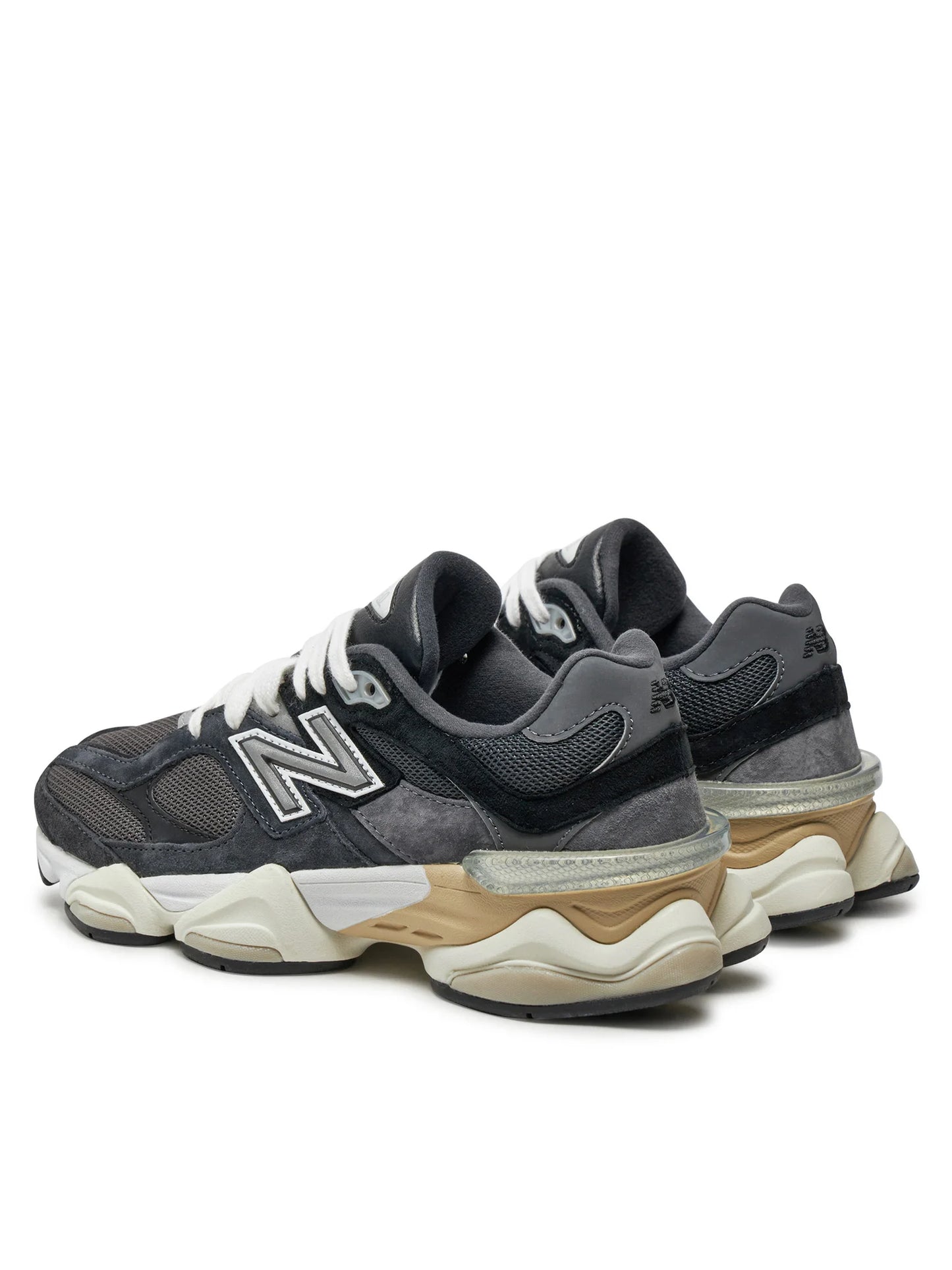 New Balance 9060 Black Phantom Magnet Silver Metallic
