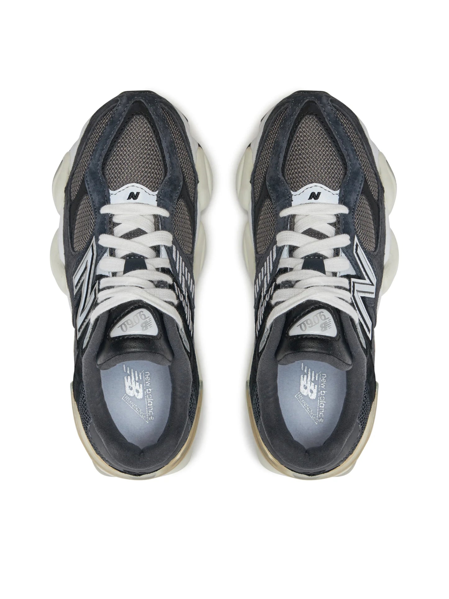 New Balance 9060 Black Phantom Magnet Silver Metallic