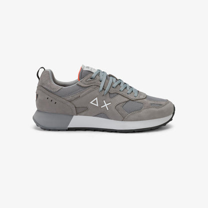 Sneaker Jaki 2.0 Silver in nabuk grigio medio
