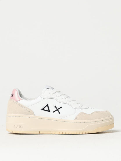 Sneaker Basket Love Lady SUN68 in pelle