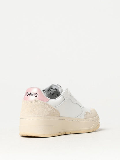 Sneaker Basket Love Lady SUN68 in pelle