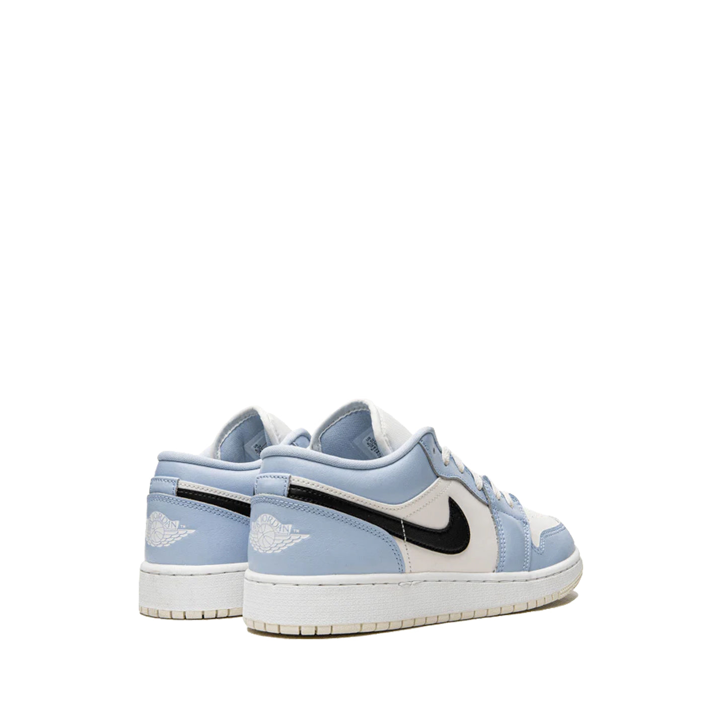 Air Jordan 1 Low Ice good Blue Black GS Shoes