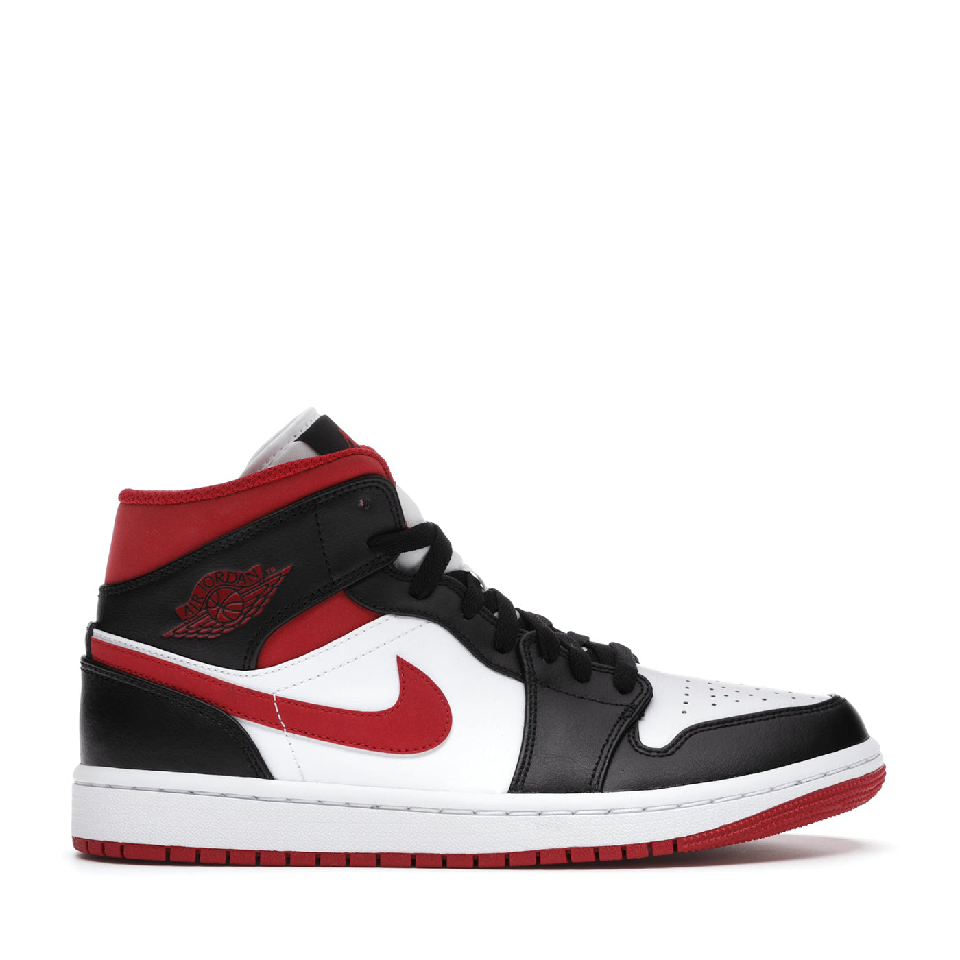 Jordan 1 Mid Gym Red Black White