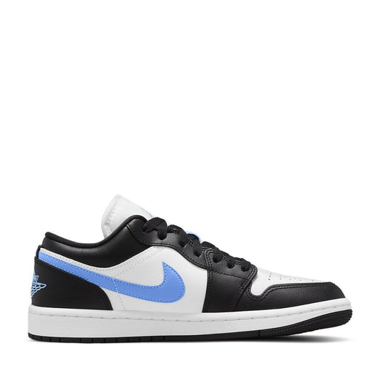 Jordan 1 Low Black University Blue White (W)