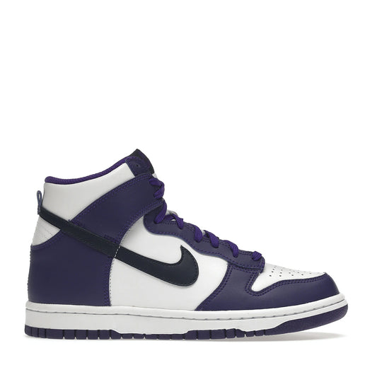 Sneaker Dunk High Electro Purple Midnight Navy GS