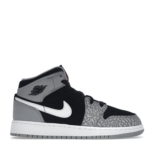 Sneaker Air Jordan 1 Mid SE "Elephant Print" GS