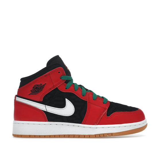 Sneaker Jordan 1 Mid SE Christmas GS